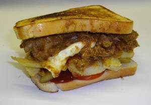 toasted steak sandwich